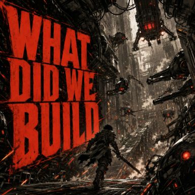 WHAT DID WE BUILD cover art